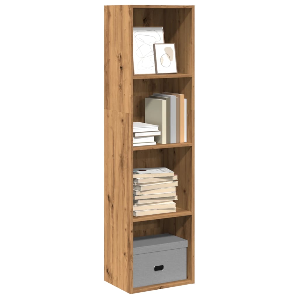 Bookcase Artisian Oak 40x30x152 cm Engineered Wood - Bargainia.com - 8721158507921 - 857884
