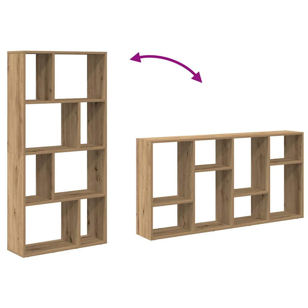 Bookcase Artisian Oak 60x20x120 cm Engineered Wood - Bargainia.com - 8721158501967 - 858155