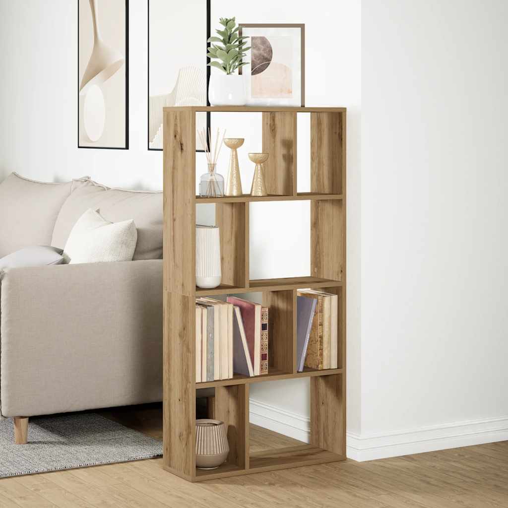 Bookcase Artisian Oak 60x20x120 cm Engineered Wood - Bargainia.com - 8721158501967 - 858155