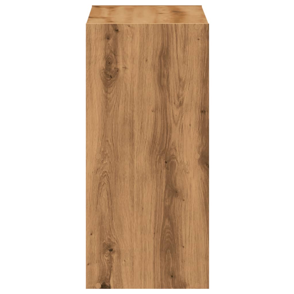 Bookcase Artisian Oak 68.5x32x68.5 cm Engineered Wood - Bargainia.com - 8721102950902 - 852833