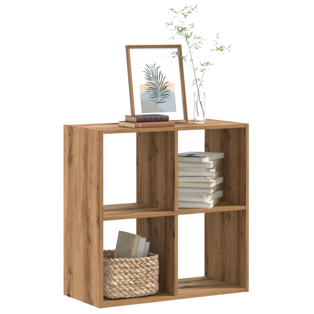 Bookcase Artisian Oak 68.5x32x68.5 cm Engineered Wood - Bargainia.com - 8721102950902 - 852833