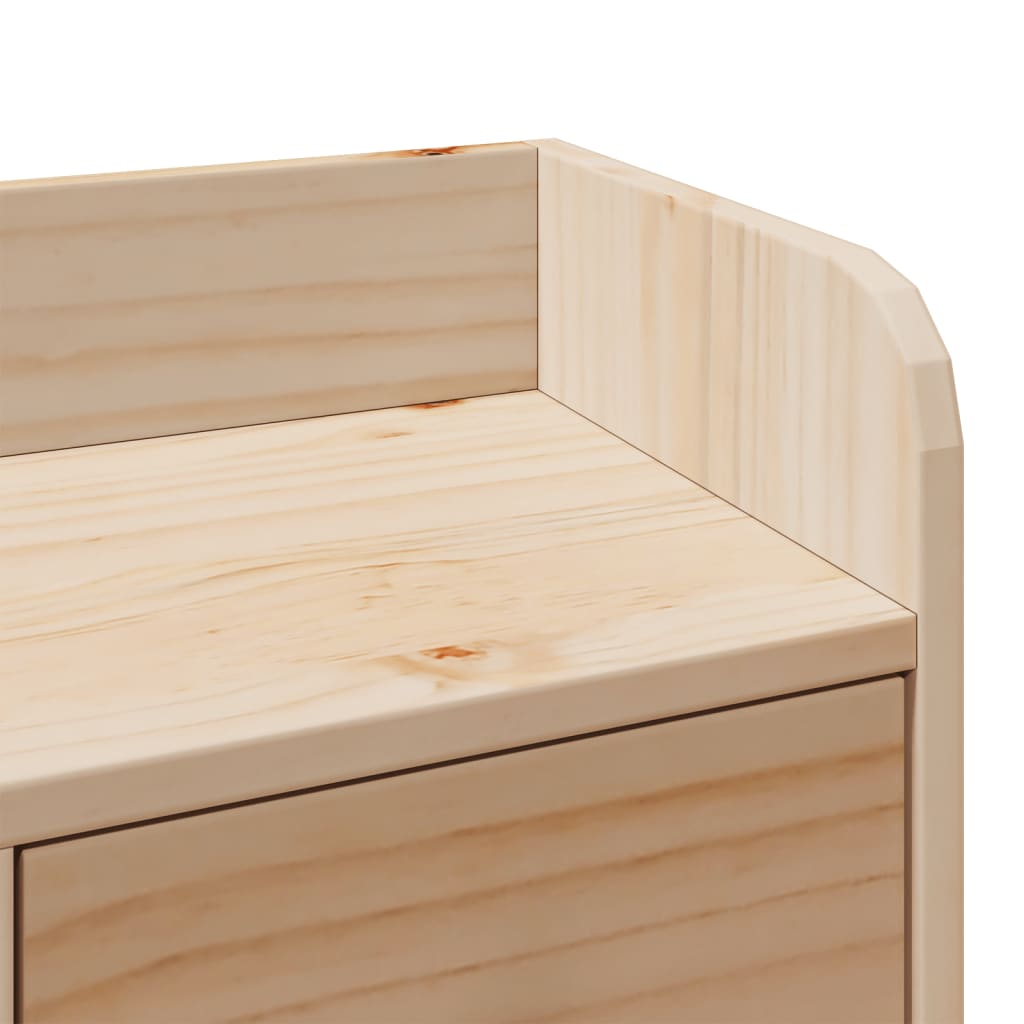 Bookcase Bed without Mattress 135x190 cm Double Solid Wood Pine - Bargainia.com - 8721158627704 - 3323983