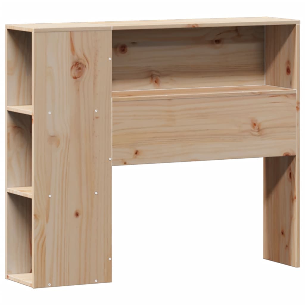 Bookcase Bed without Mattress 75x190 cm Small Single Solid Wood Pine - Bargainia.com - 8721158617590 - 3322972