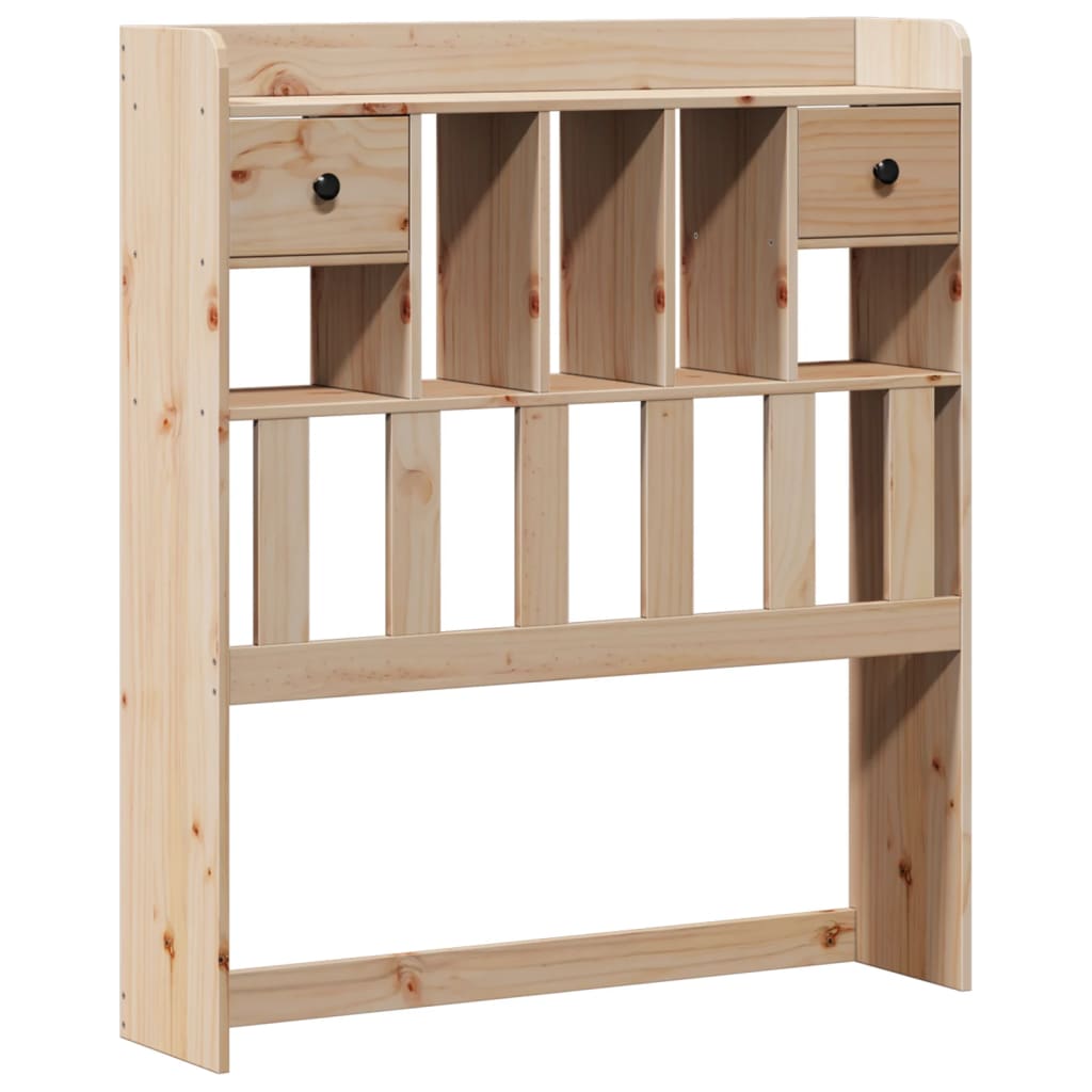 Bookcase Bed without Mattress 90x200 cm Solid Wood Pine - Bargainia.com - 8721158383693 - 3308930