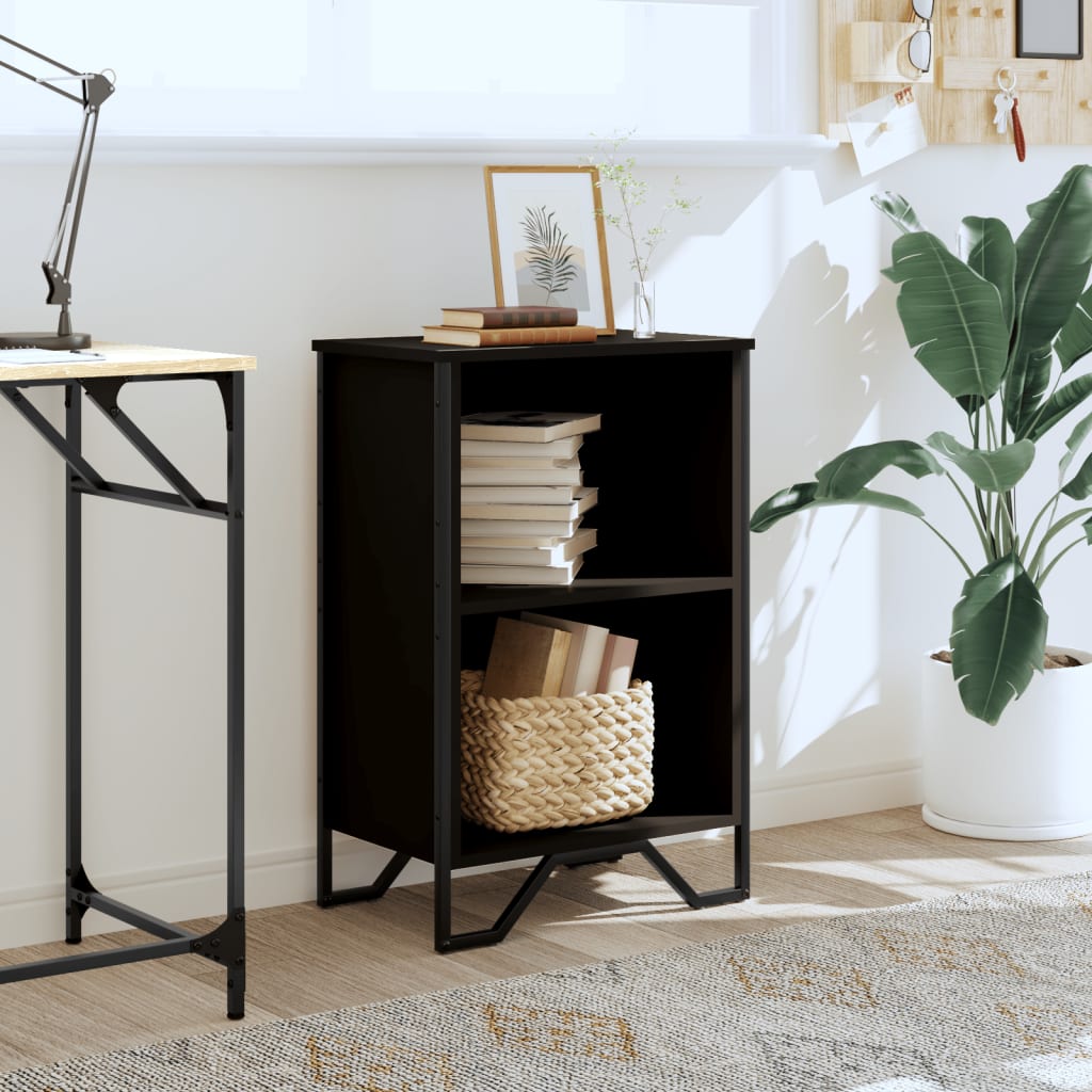 Bookcase Black 50x31x74.5 cm Engineered Wood - Bargainia.com - 8721102811678 - 848599