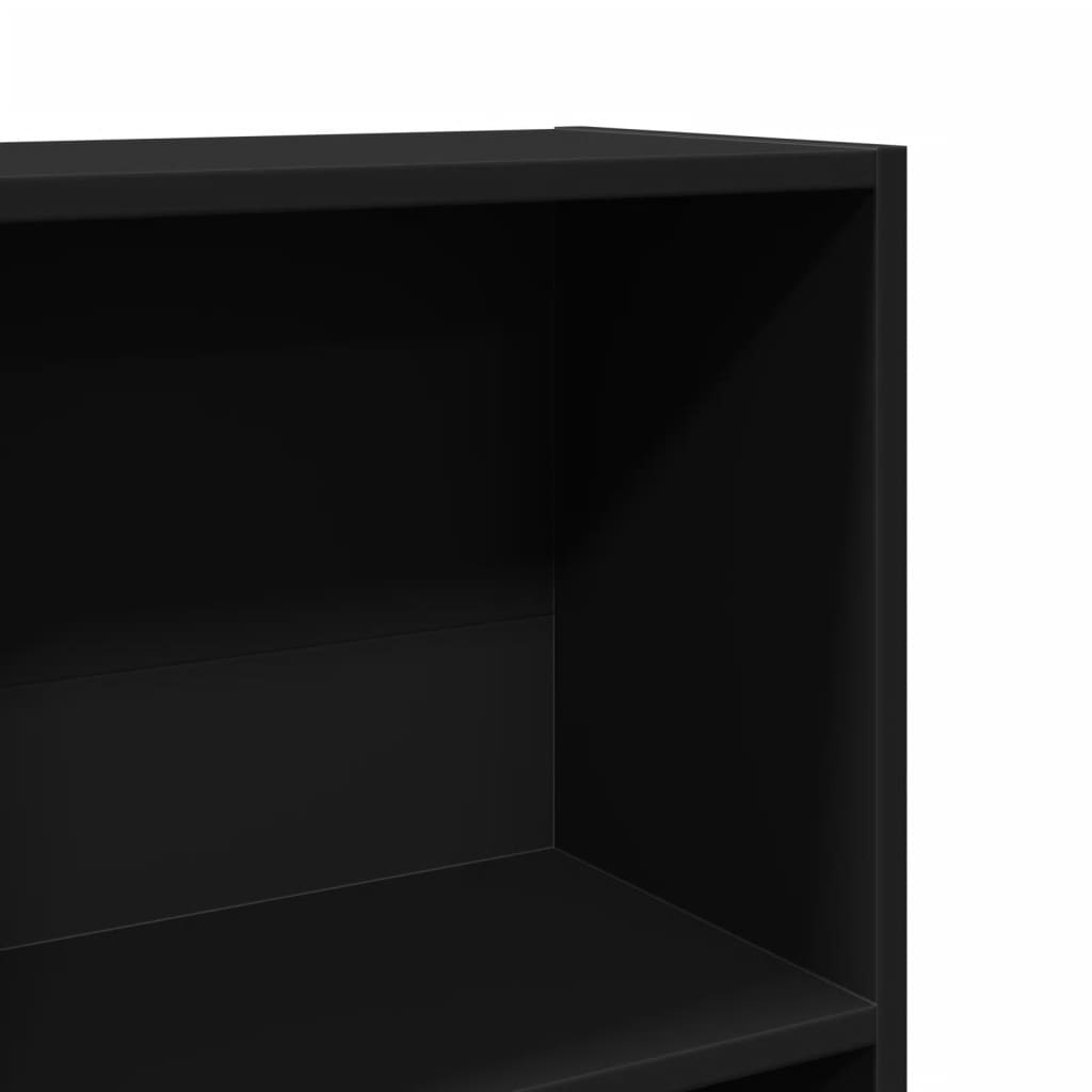 Bookcase Black 60x24x109 cm Engineered Wood - Bargainia.com - 8721158507129 - 857804
