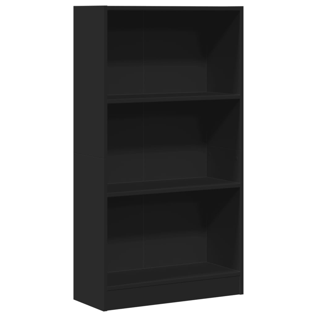 Bookcase Black 60x24x109 cm Engineered Wood - Bargainia.com - 8721158507129 - 857804