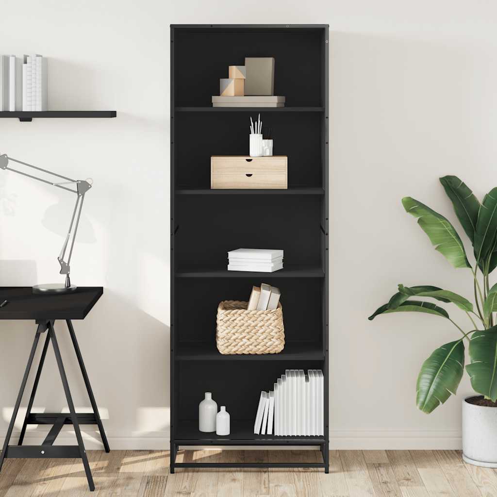 Bookcase Black 60x35x170.5 cm Engineered Wood - Bargainia.com - 8721102923562 - 3300850