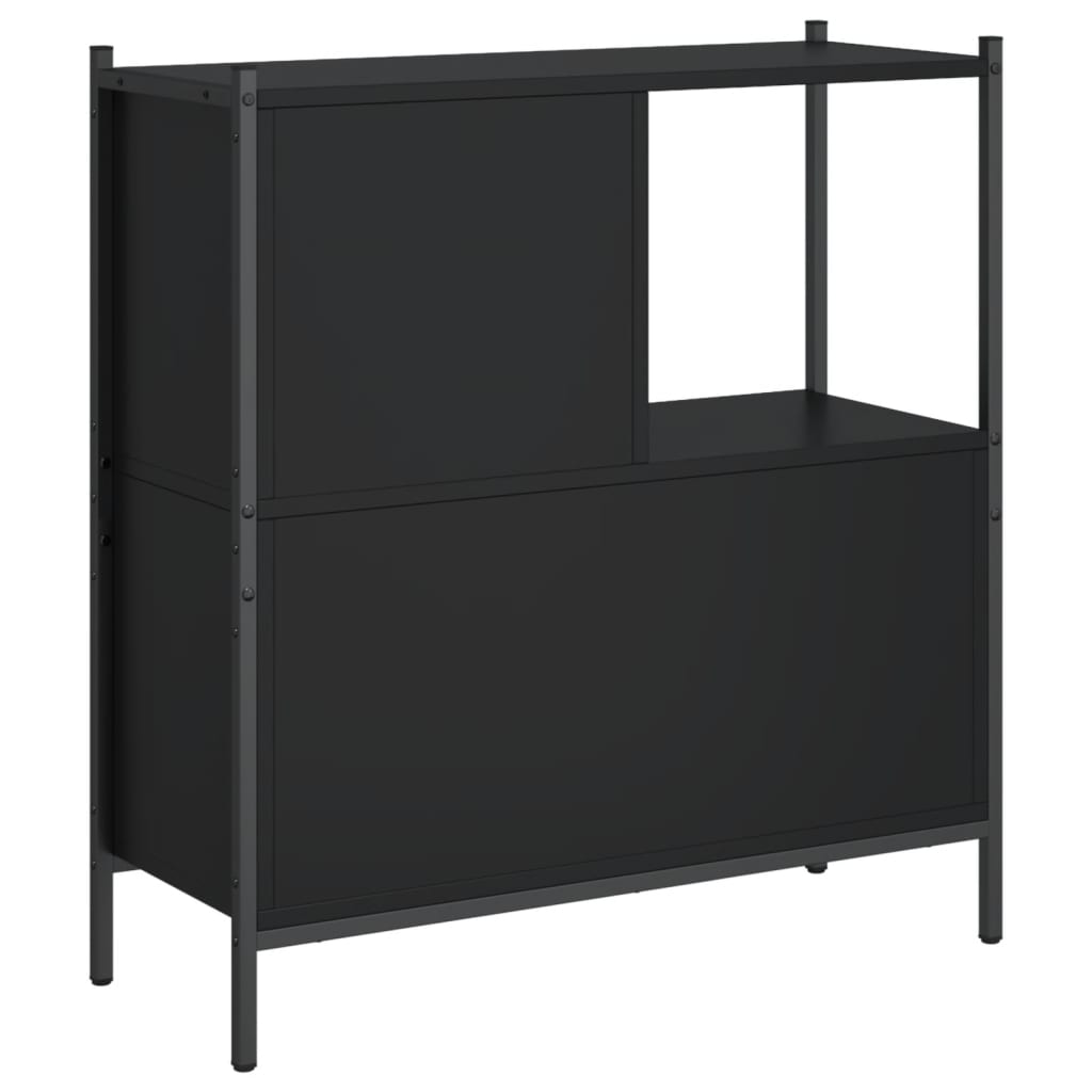 Bookcase Black 72x28x77.5 cm Engineered Wood - Bargainia.com - 8721012339293 - 838878