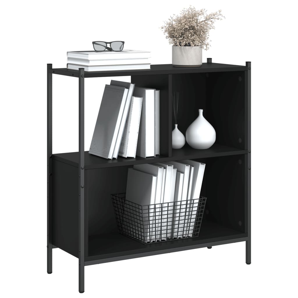 Bookcase Black 72x28x77.5 cm Engineered Wood - Bargainia.com - 8721012339293 - 838878