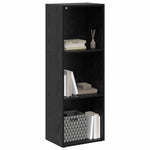 Bookcase Black oak 40 x 30 x 114 cm Engineered Wood - Bargainia.com - 