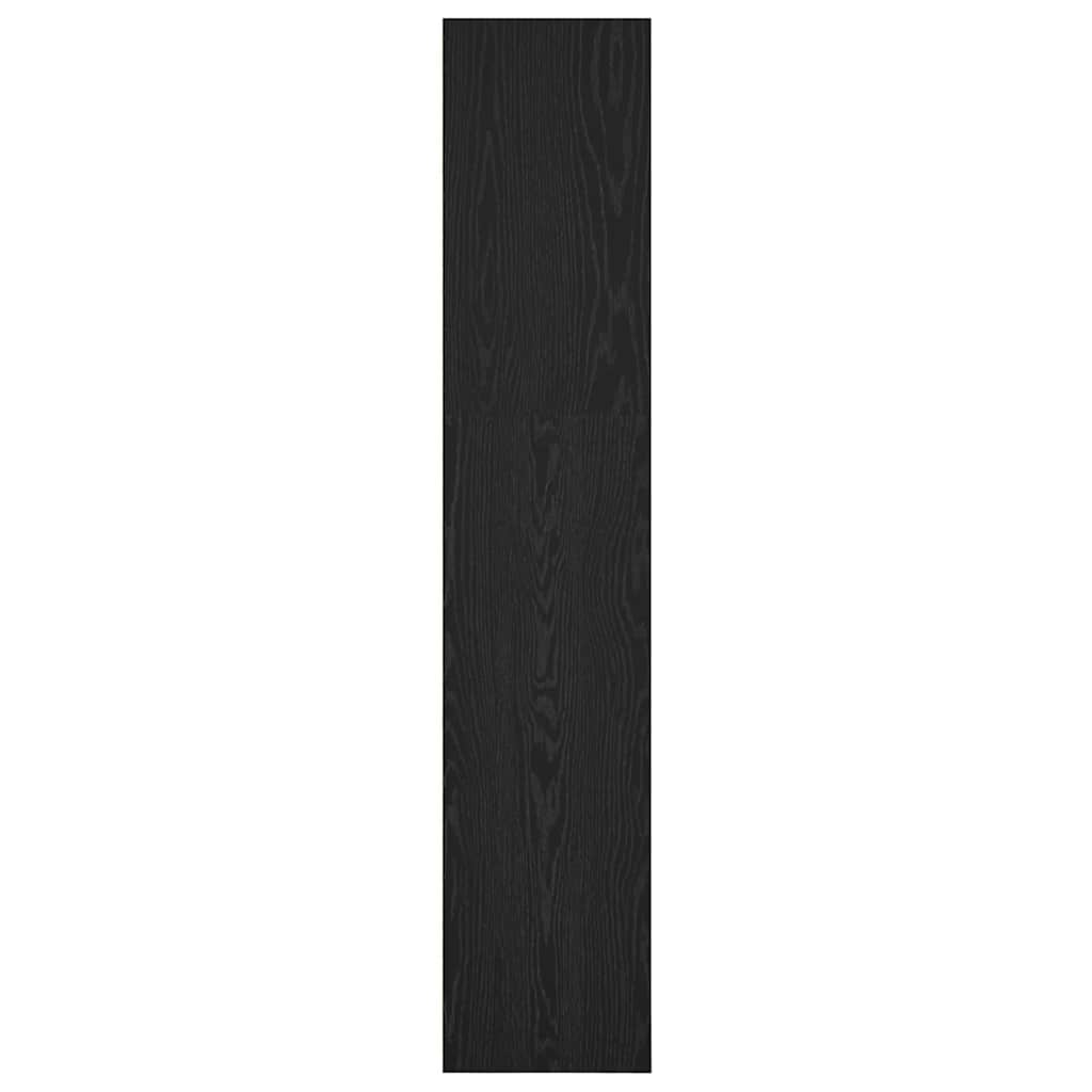 Bookcase Black oak 40 x 30 x 152 cm Engineered Wood - Bargainia.com - 