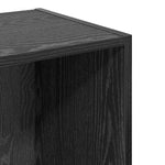 Bookcase Black oak 40 x 30 x 152 cm Engineered Wood - Bargainia.com - 