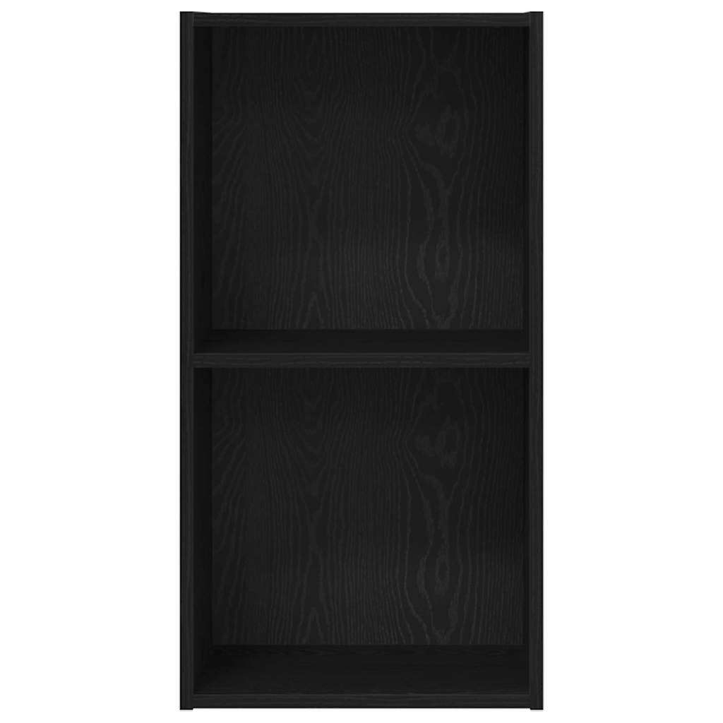 Bookcase Black oak 40 x 30 x 77 cm Engineered Wood - Bargainia.com - 