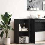 Bookcase Black oak 40 x 30 x 77 cm Engineered Wood - Bargainia.com - 