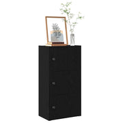 Bookcase Black Oak 40x24x77 cm Engineered Wood - Bargainia.com - 8721158664785 - 860365