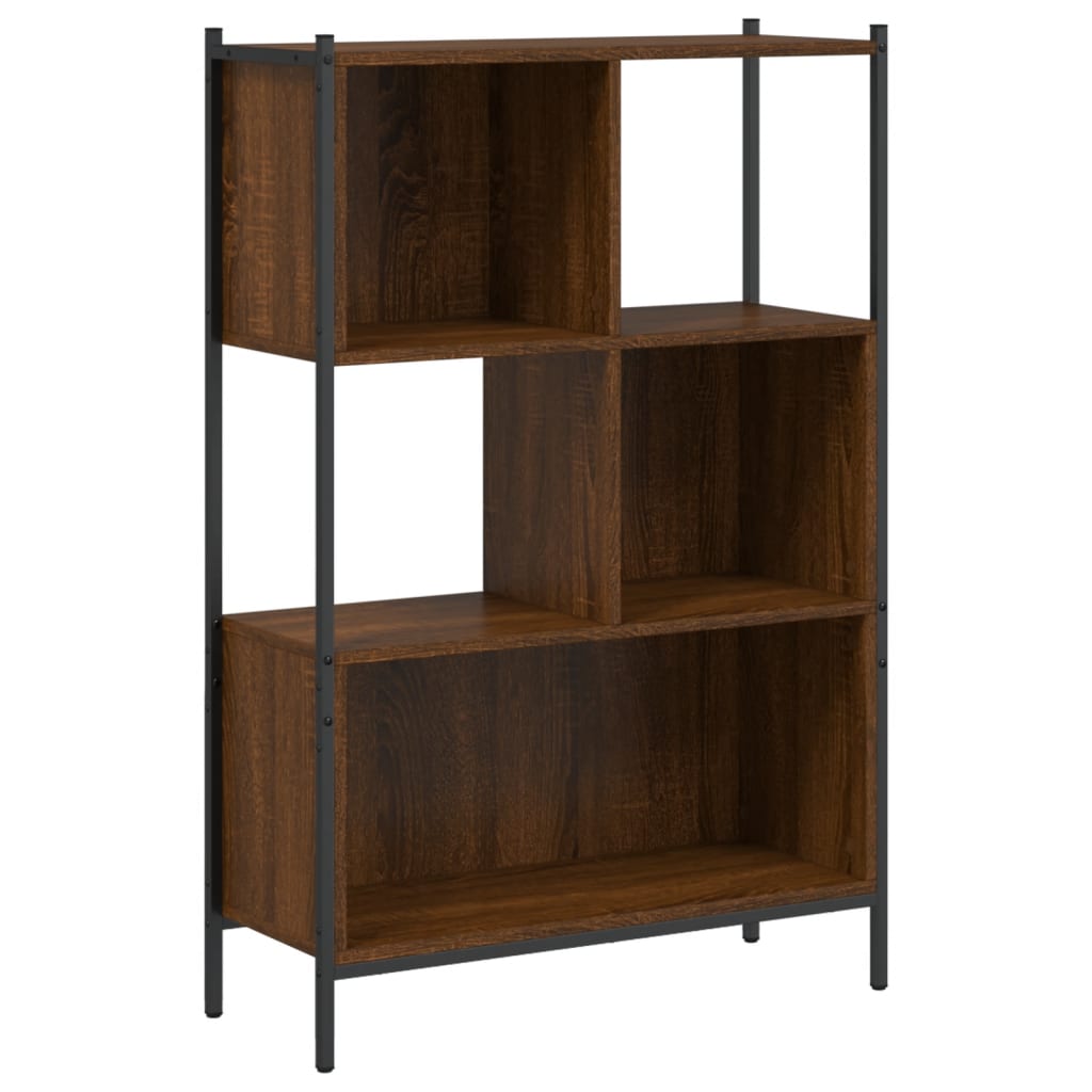 Bookcase Brown Oak 72x28x109 cm Engineered Wood - Bargainia.com - 8721012339385 - 838887