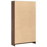 Bookcase Brown Oak 80x24x143 cm Engineered Wood - Bargainia.com - 