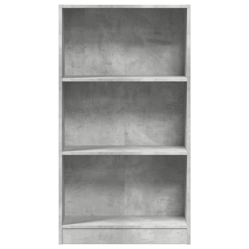 Bookcase Concrete Grey 60x24x109 cm Engineered Wood - Bargainia.com - 8721158507143 - 857806