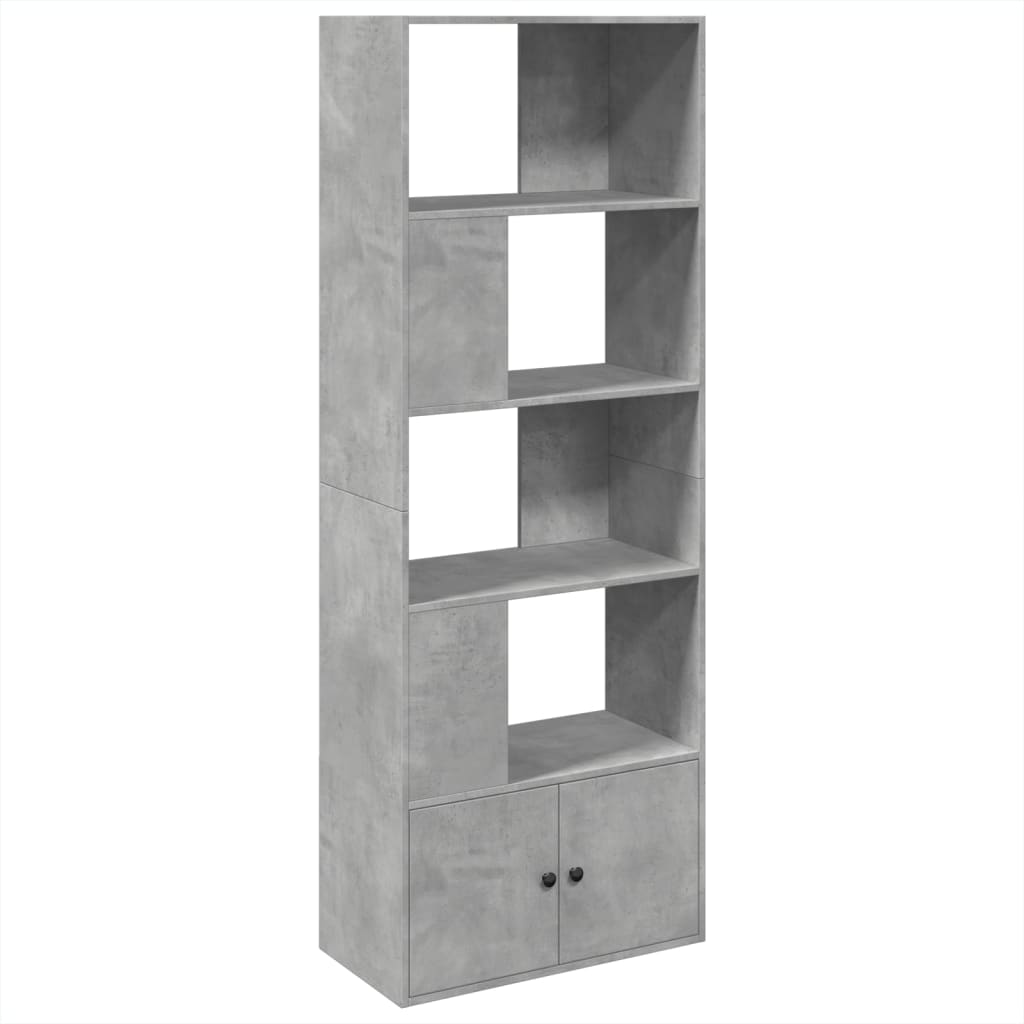 Bookcase Concrete Grey 70x36x189 cm Engineered Wood - Bargainia.com - 8721102834868 - 3295320