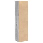 Bookcase Grey Sonoma 40x30x152 cm Engineered Wood - Bargainia.com - 