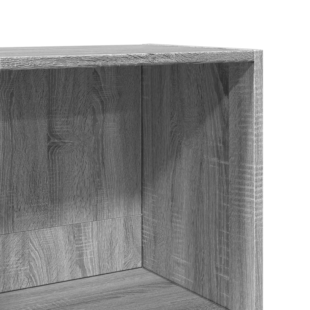 Bookcase Grey Sonoma 40x30x152 cm Engineered Wood - Bargainia.com - 8721158507891 - 857881