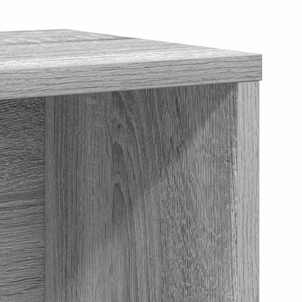 Bookcase Grey Sonoma 60x24x85 cm Engineered Wood - Bargainia.com - 8721158665270 - 860414