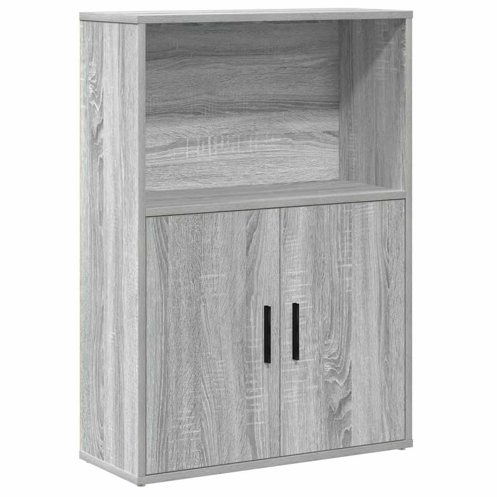 Bookcase Grey Sonoma 60x24x85 cm Engineered Wood - Bargainia.com - 8721158665270 - 860414