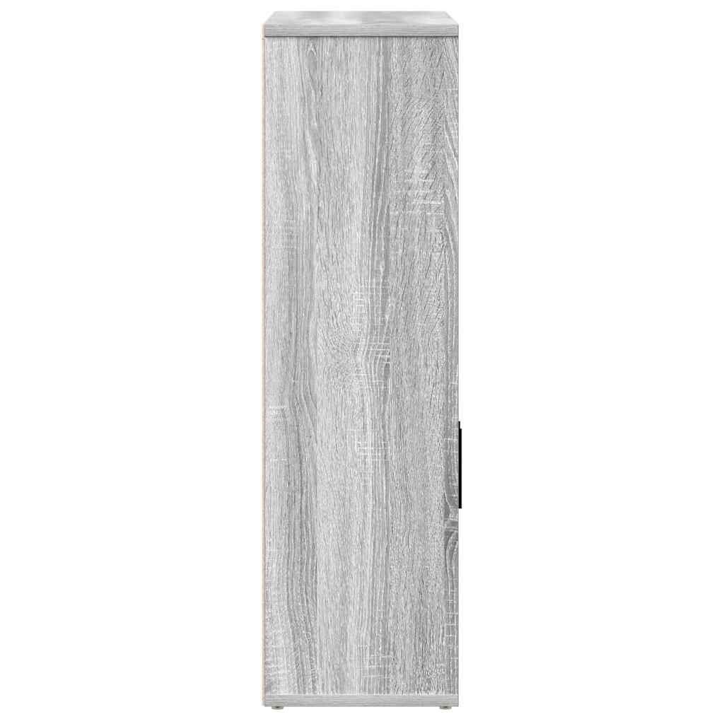 Bookcase Grey Sonoma 60x24x85 cm Engineered Wood - Bargainia.com - 8721158665270 - 860414