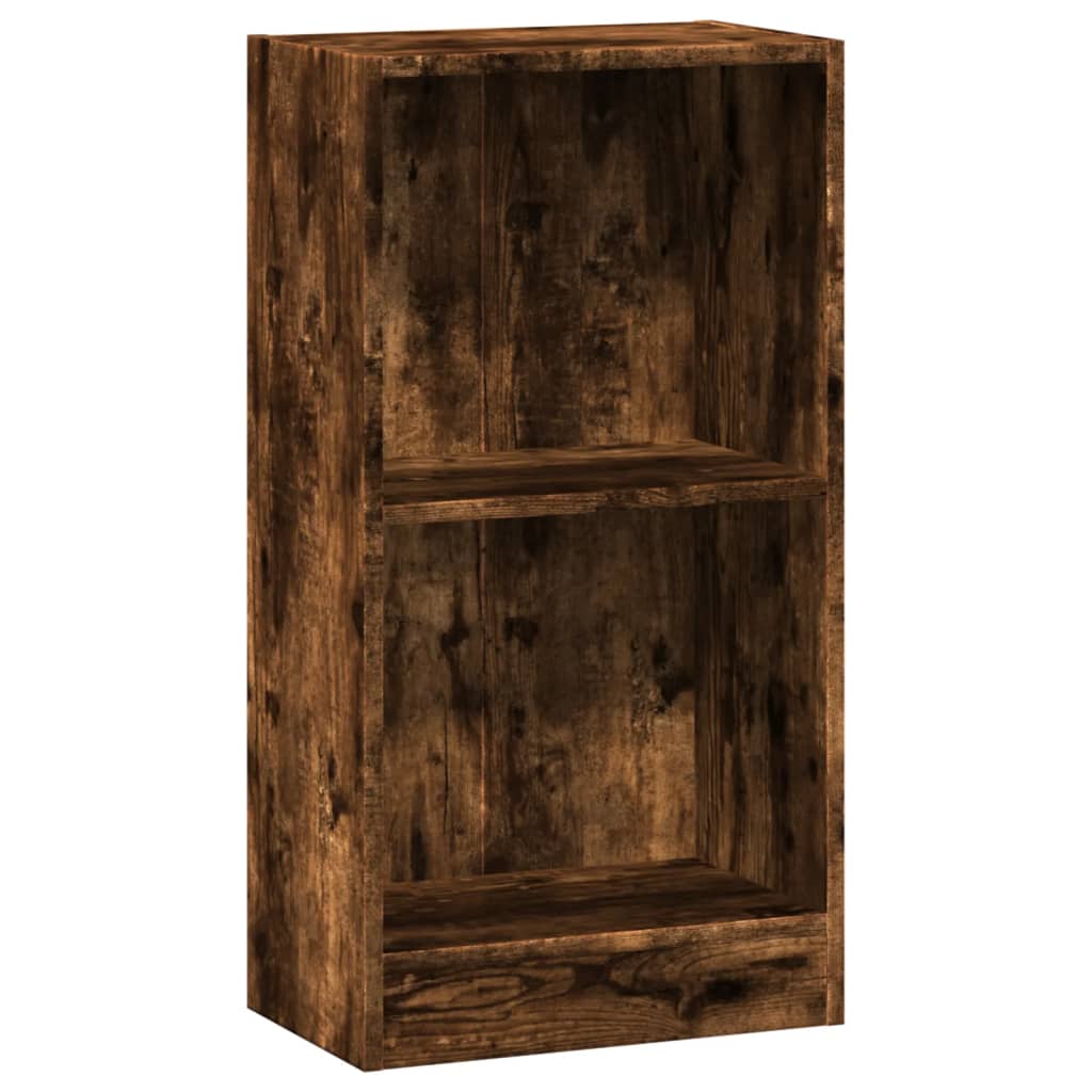 Bookcase Smoked Oak 40x24x76 cm Engineered Wood - Bargainia.com - 8721158506795 - 857769
