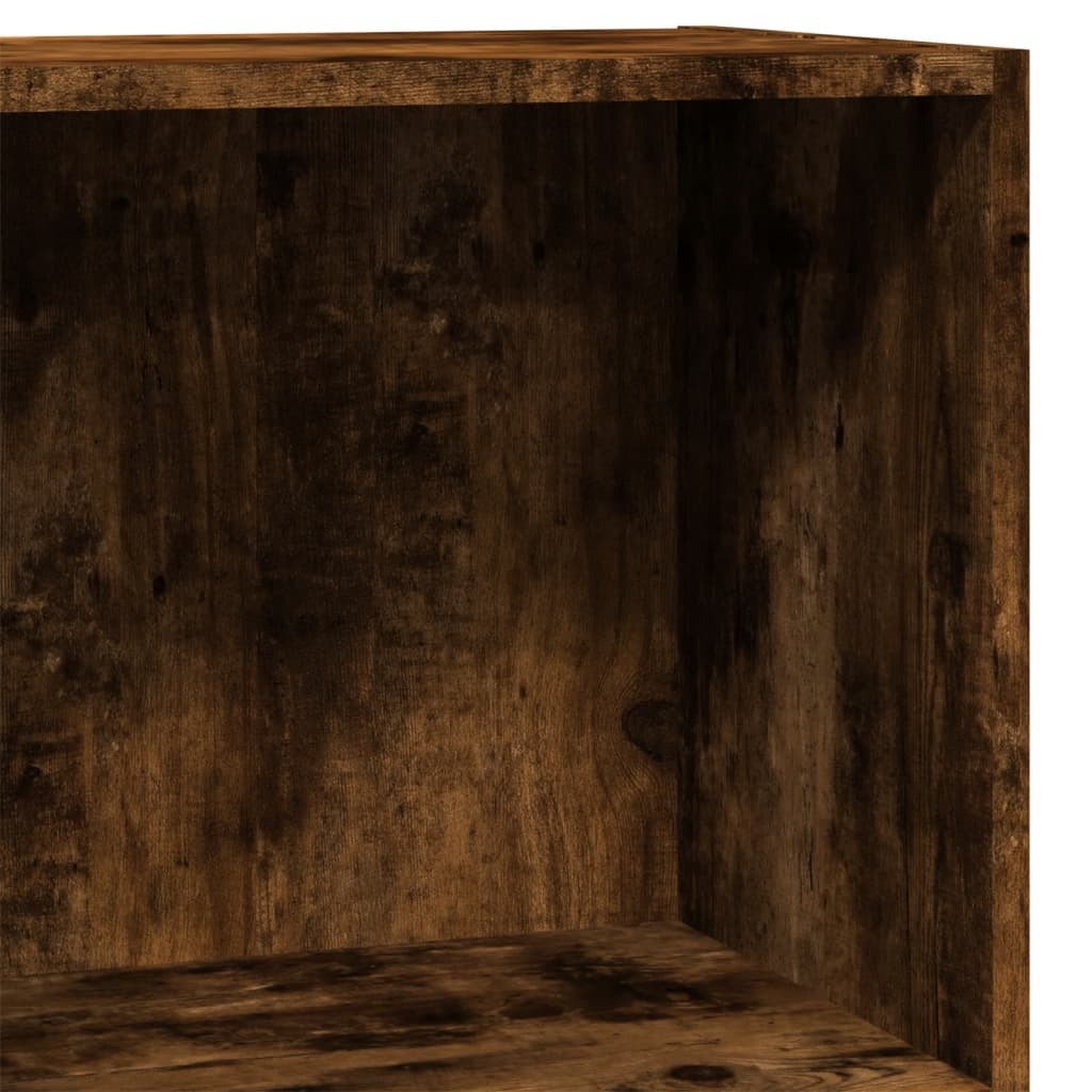 Bookcase Smoked Oak 40x24x76 cm Engineered Wood - Bargainia.com - 8721158506795 - 857769