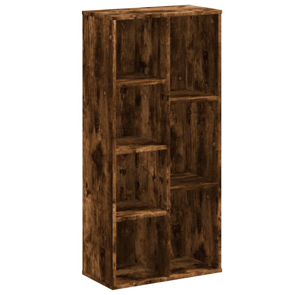 Bookcase Smoked Oak 50x25x105 cm Engineered Wood - Bargainia.com - 8721102950506 - 852793