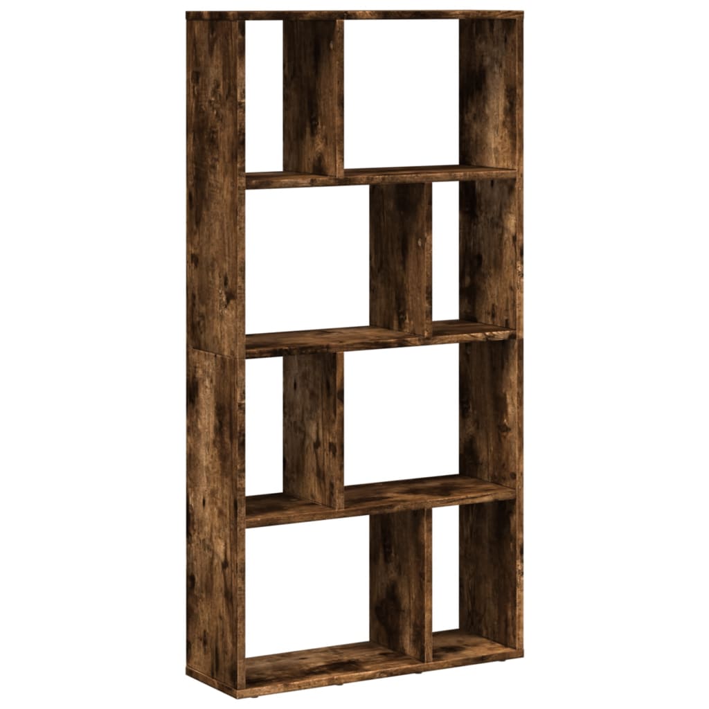 Bookcase Smoked Oak 60x20x120 cm Engineered Wood - Bargainia.com - 8721158501929 - 858151