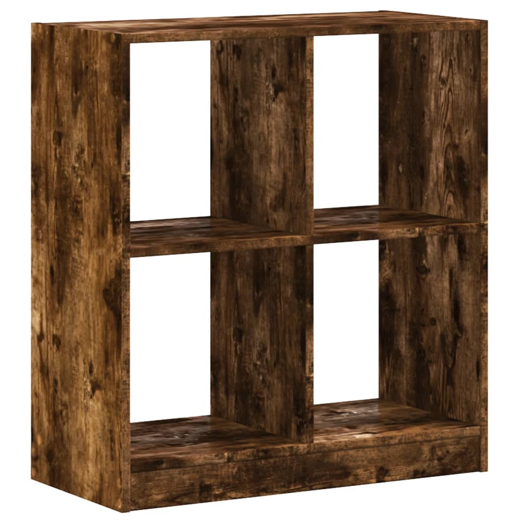Bookcase Smoked Oak 68.5x32x75 cm Engineered Wood - Bargainia.com - 8721102950681 - 852811