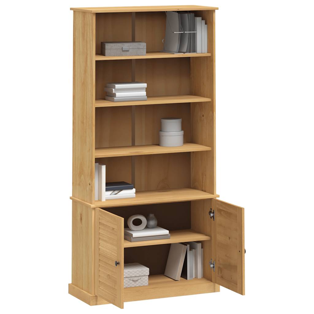 Bookcase VIGO 85x35x170 cm Solid Wood Pine - Bargainia.com - 8720845846107 - 353196