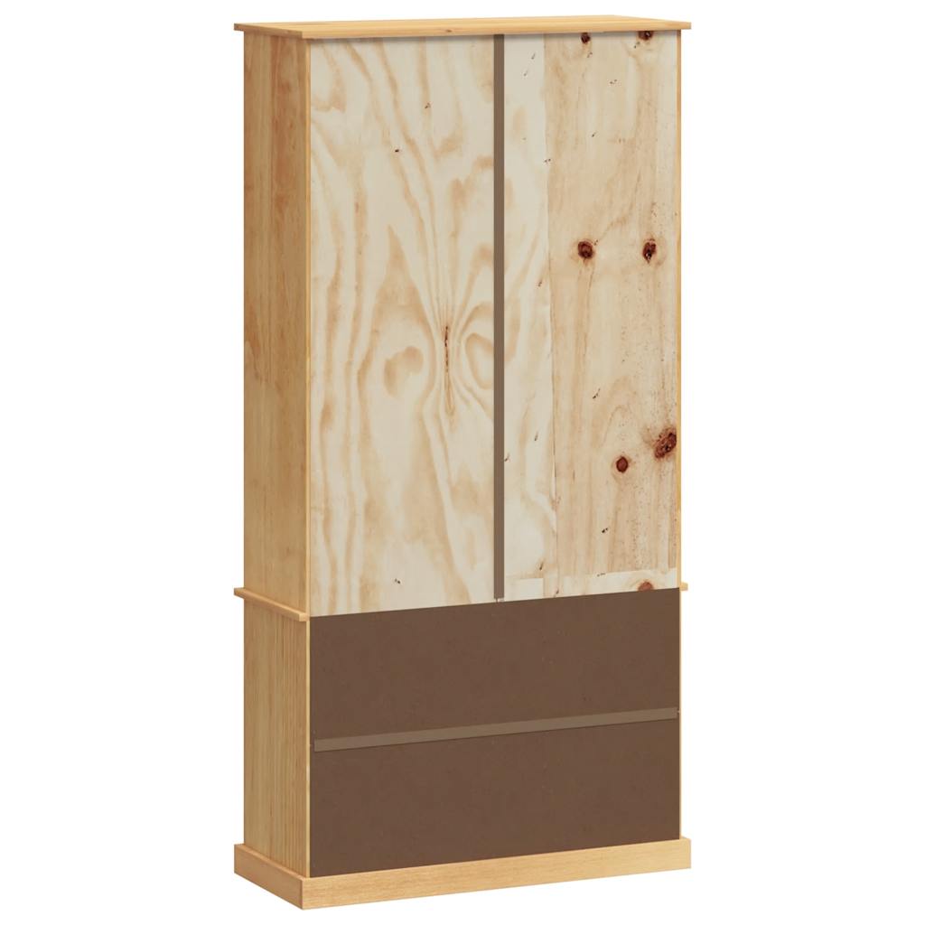 Bookcase VIGO 85x35x170 cm Solid Wood Pine - Bargainia.com - 8720845846107 - 353196