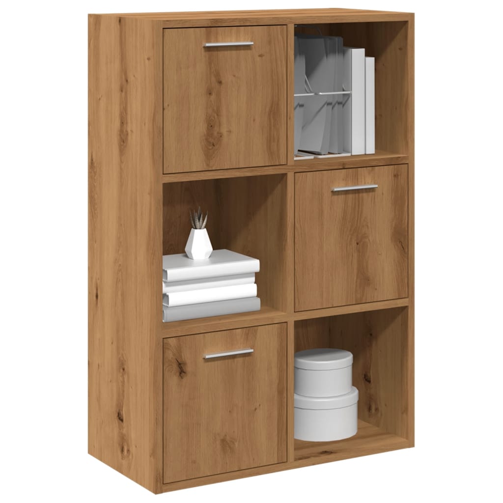 Bookshelf Artisan Oak 60.5x30x90 cm Engineered Wood - Bargainia.com - 8721158435064 - 855971