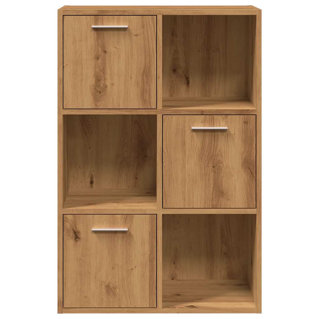 Bookshelf Artisan Oak 60.5x30x90 cm Engineered Wood - Bargainia.com - 8721158435064 - 855971