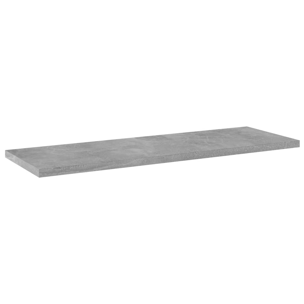 Bookshelf Boards 4 pcs Concrete Grey 60x20x1.5 cm Engineered Wood - Bargainia.com - 8720286244791 - 805226