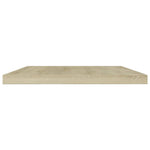 Bookshelf Boards 4 pcs Sonoma Oak 60x10x1.5 cm Engineered Wood - Bargainia.com - 