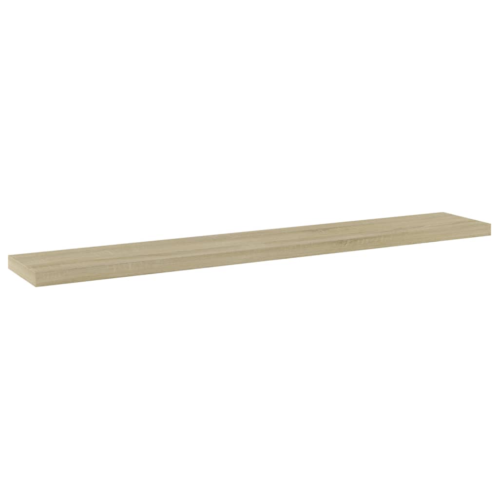 Bookshelf Boards 4 pcs Sonoma Oak 60x10x1.5 cm Engineered Wood - Bargainia.com - 