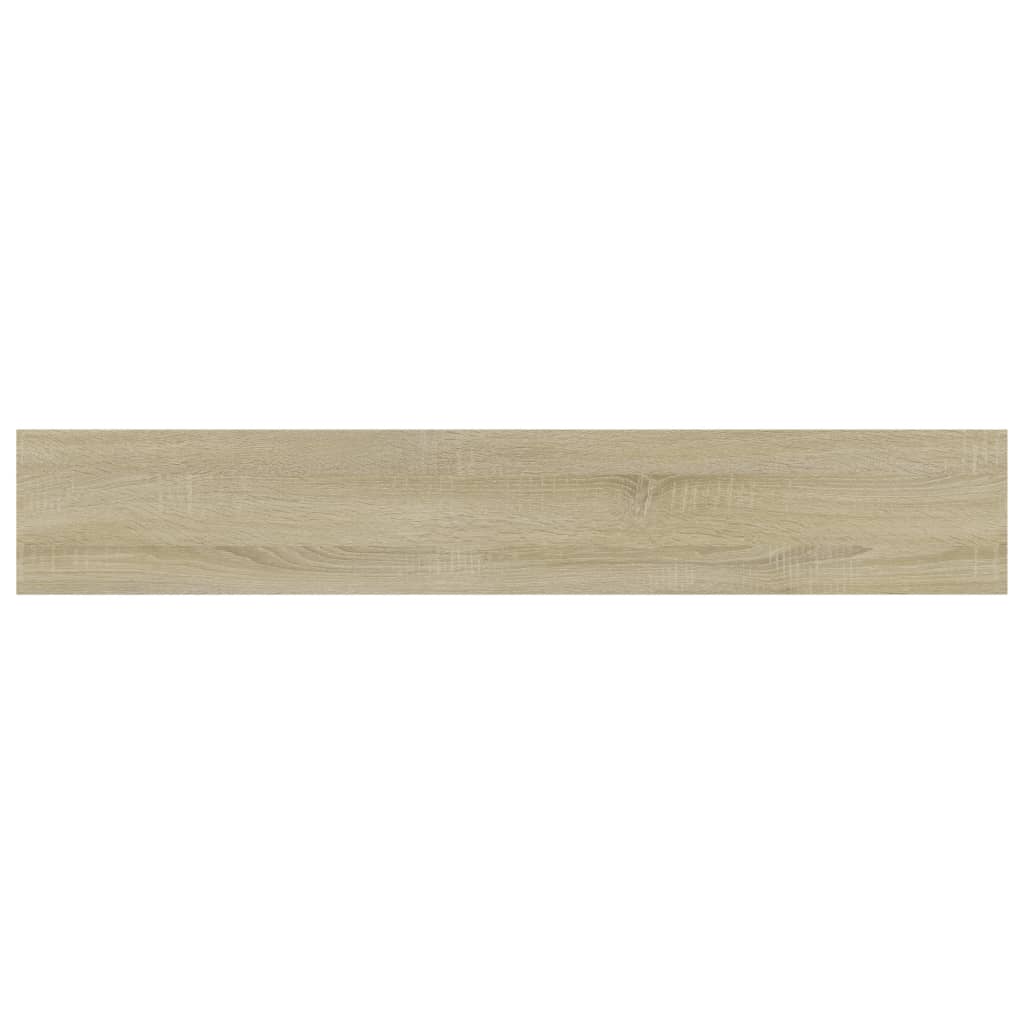 Bookshelf Boards 4 pcs Sonoma Oak 60x10x1.5 cm Engineered Wood - Bargainia.com - 
