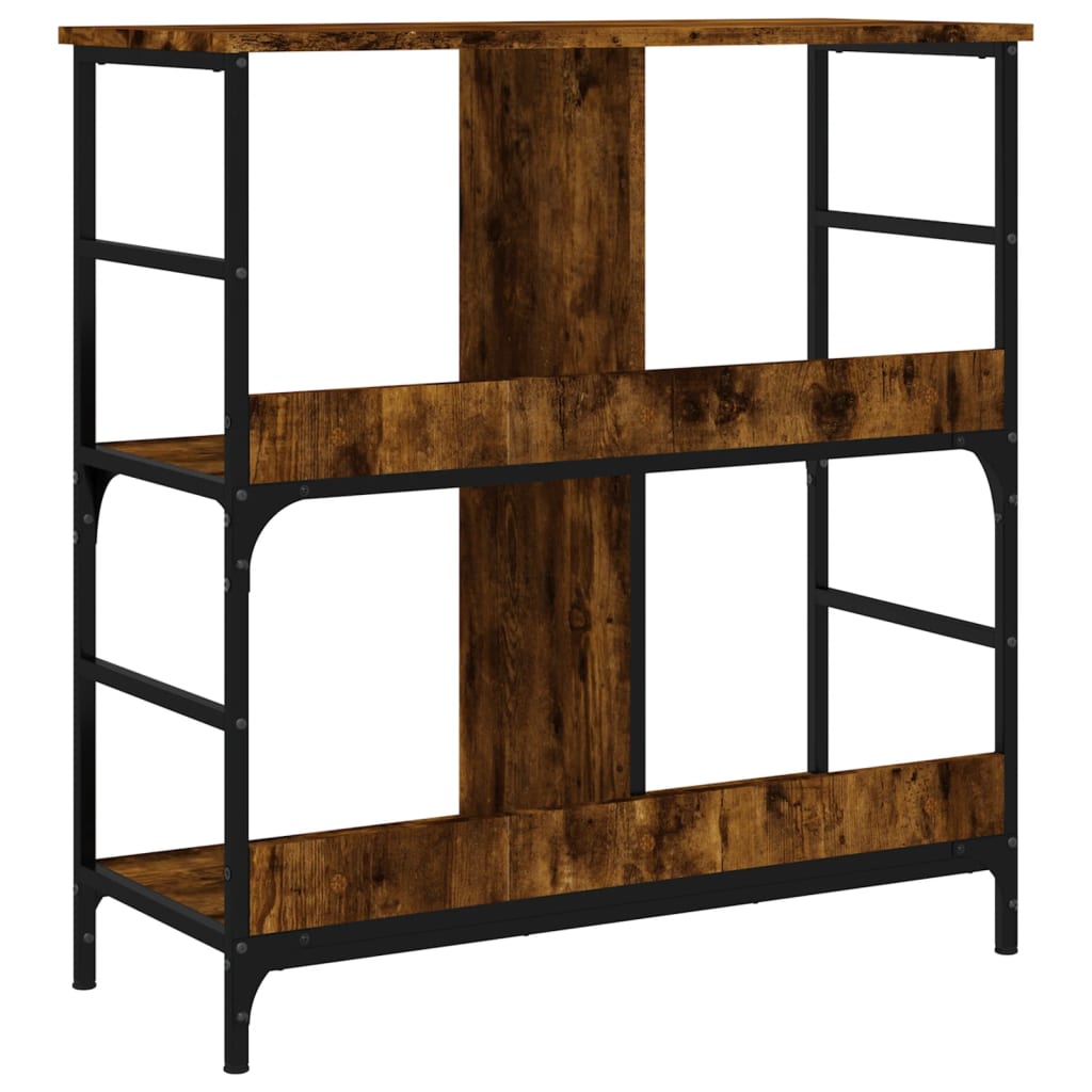 Bookshelf Smoked Oak 78.5x33x82 cm Engineered Wood - Bargainia.com - 8721012124073 - 835246