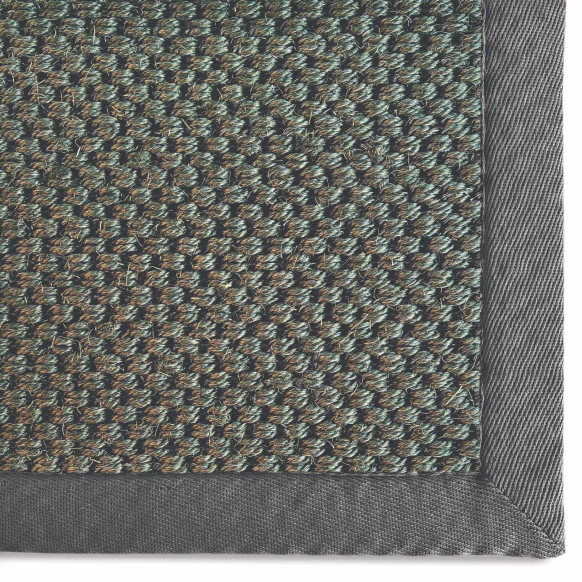 Bordered Dark Grey Non - Slip Sisal Rug - Bargainia.com - 5026134609068 - SISALX_GREYXX_120X170