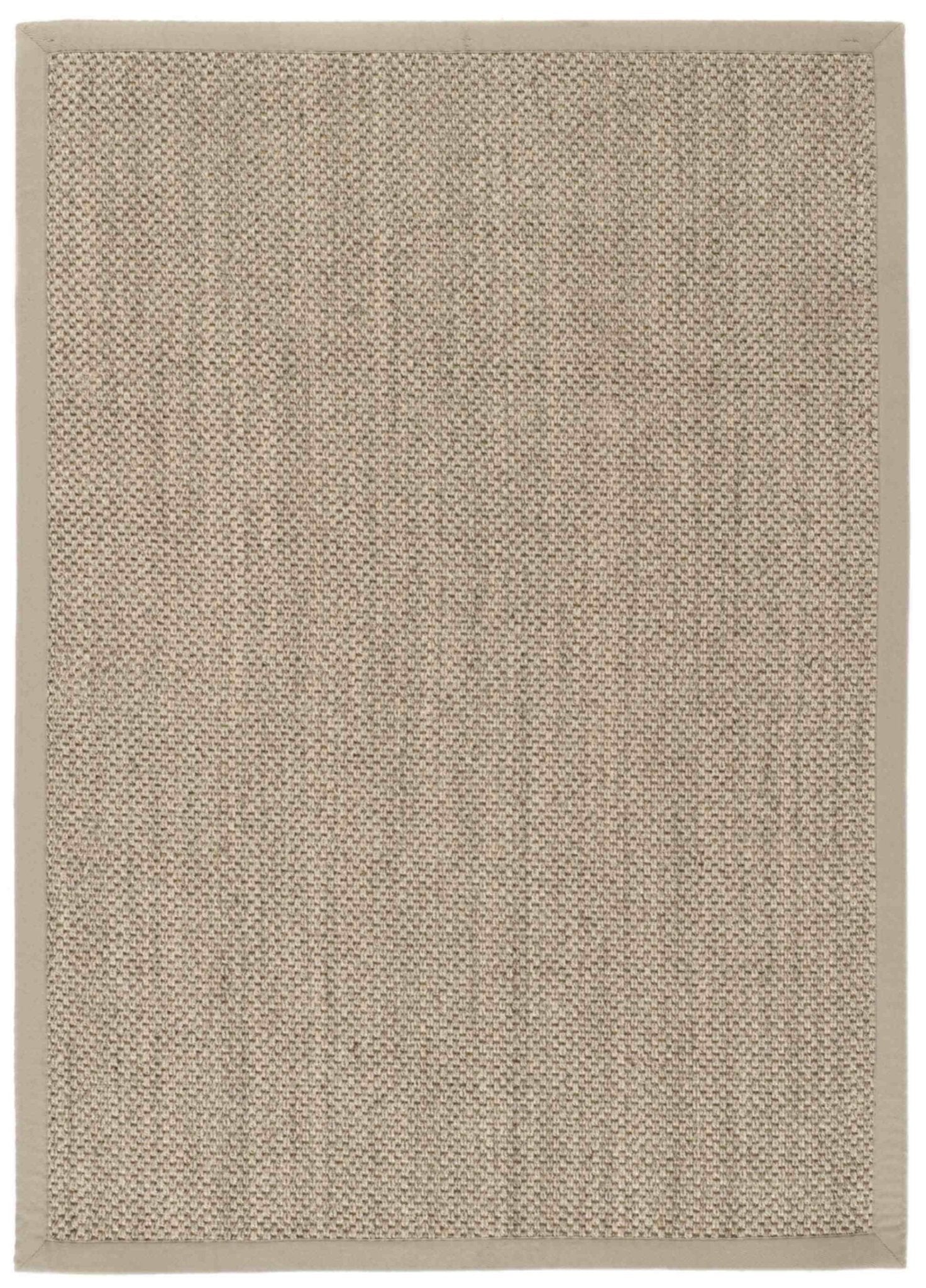 Bordered Light Beige Non - Slip Sisal Rug - Bargainia.com - 5026134609105 - SISALX_BEIGEX_120X170