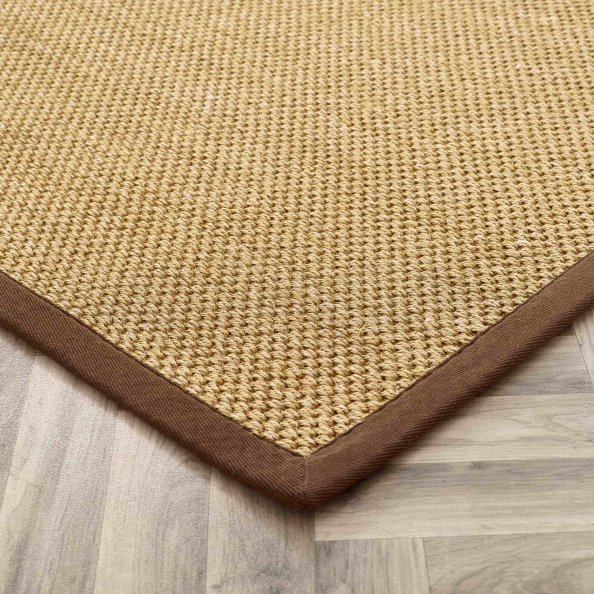 Bordered Natural Non - Slip Sisal Rug - Bargainia.com - 5026134609143 - SISALX_NATURL_120X170