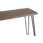 Borough Veneer Top Console Table With Hairpin Metal Legs - Bargainia.com - 5018705406275