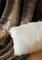 Bosie Lamina Mocha Ombre Fur Throw - Bargainia.com - 5018705968841