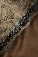 Bosie Lamina Mocha Ombre Fur Throw - Bargainia.com - 5018705968841