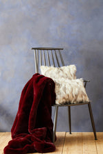 Bosie Lamina Natural Rectangular Fur Cushion - Bargainia.com - 5018705968919